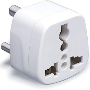 Universal Indian style 3 pin Travel Power Adapter Plug