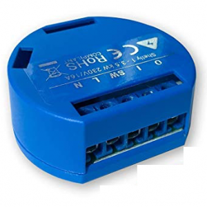Shelly 1 One Smart Relay Switch Wireless WiFi Home Automation iOS Android Application