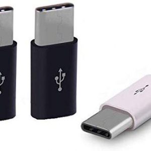 USB Type C Adapter,Micro USB to USB C Adapter, Data Syncing and Charging Adapter