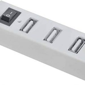 Hub Adapter USB Hub Mini USB 2.0 Hi-Speed 4-Port Splitter