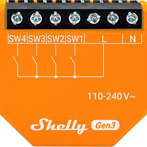 Shelly i4 Gen3