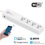 Wi-Fi Smart Surge Protector with 4 power outlet and 2 USB ports